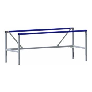 Rocholz Tischgestell M SYSTEM FLEX 1200x800x660-930 mm RAL9006/5010