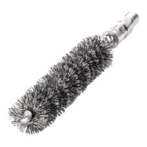Rohrbürste L.115mm D.12mm VA-Stahldraht gewellt Besatz-L.80mm LESSMANN Rohrbürste L.115mm D.12mm VA-Stahldraht gewellt Besatz-L.80mm LESSMANN