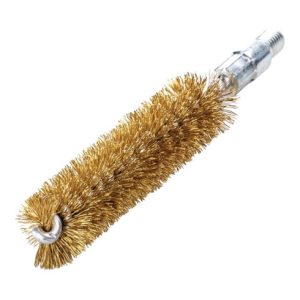 Rohrbürste L.115mm D.14mm Messingdraht gewellt Besatz-L.80mm LESSMANN Rohrbürste L.115mm D.14mm Messingdraht gewellt Besatz-L.80mm LESSMANN