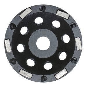 Roll Hybridscheibe 125mm mit 6 Poly-Kristallinen Diamantschneiden