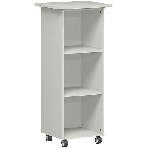 Rollcontainer PALENQUE, 3 OH, B 450 x T 500 x H 1104 mm, lichtgrau