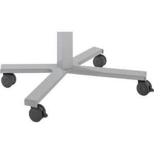 Rollen Set, für elektronisch höhenverstellbare Home Office Schreibtische NowyStyl mit Fußkreuz, 4-teilig, Ø jeweils 75 mm, schwarz Rollen Set, für elektronisch höhenverstellbare Home Office Schreibtische NowyStyl mit Fußkreuz, 4-teilig, Ø jeweils 75 mm, schwarz