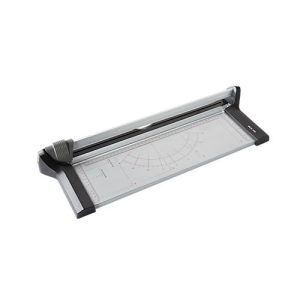 Rollenschneidemaschine A3 SH R38, für Formate bis A3, Schneidleistung 8 Blatt, B 210 x T 610 x H 72 mm, Metall, silber-schwarz Rollenschneidemaschine A3 SH R38, für Formate bis A3, Schneidleistung 8 Blatt, B 210 x T 610 x H 72 mm, Metall, silber-schwarz