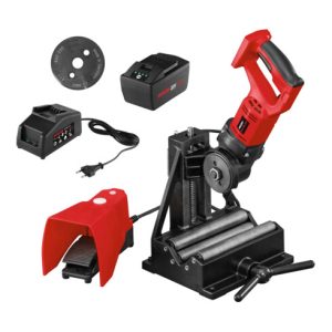 Roller Akku-Rohrtrennmaschine Aktions-Set Disc 100 für Rohre bis 110 mm Roller Akku-Rohrtrennmaschine Aktions-Set Disc 100 für Rohre bis 110 mm