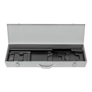 Roller Stahlblechkasten mit Einlage, Easy-Press Roller Stahlblechkasten mit Einlage, Easy-Press