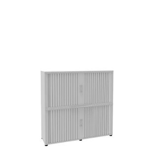 Rollladenschrank, 4 OH, 2teilig, mit Mitteltrennwand, B 1600 mm, weiß Rollladenschrank, 4 OH, 2teilig, mit Mitteltrennwand, B 1600 mm, weiß