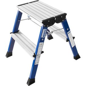 Rolly Doppel-Klapptritt, 2 x 2 Stufen, blau Rolly Doppel-Klapptritt, 2 x 2 Stufen, blau