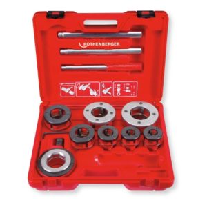 Rothenberger Gewindeschneid-Koffer, SUPER CUT, 1/2 – 2″