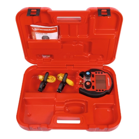Rothenberger ROCOOL 600 Set mit 2 Temperaturklemmen im Koffer