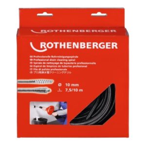 Rothenberger Spirale 10mm x 7,5m mit Keulenkopf und Seele Rothenberger Spirale 10mm x 7,5m mit Keulenkopf und Seele