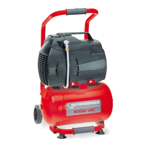 Rothenberger Vakuumpumpe, RODIA-VAC, 230 Volt mit 10 Liter Sicherheitstank