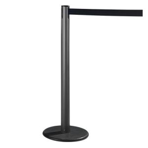 RS-GUIDESYSTEMS® Gurtpfosten GLA 28, anthrazit, Gurt schwarz RS-GUIDESYSTEMS® Gurtpfosten GLA 28, anthrazit, Gurt schwarz