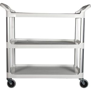 Rubbermaid X-TRA™ Mehrzweckwagen, offene Ausführung, bis 135 kg, weiß Rubbermaid X-TRA™ Mehrzweckwagen, offene Ausführung, bis 135 kg, weiß
