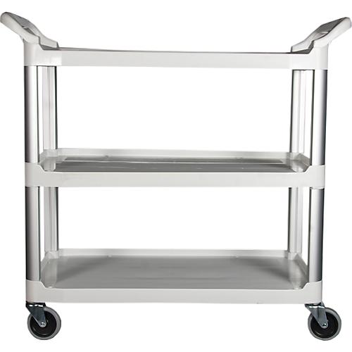 Rubbermaid X-TRA™ Mehrzweckwagen, offene Ausführung, bis 135 kg, weiß