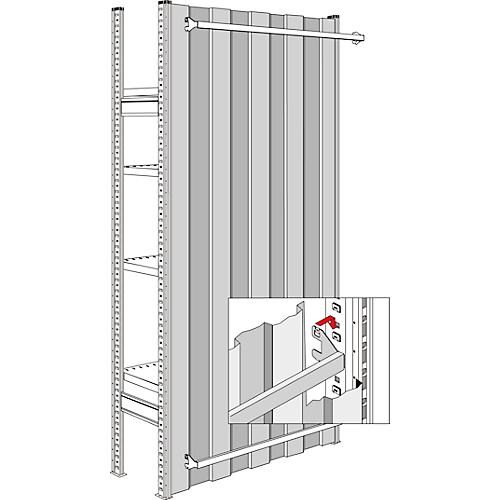 Rückwände, für Feldbreite 1283 mm, H 2278 mm