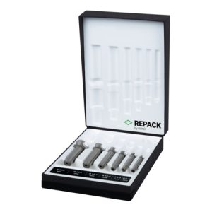 Ruko 6-teiliger Kegel- und Entgratsenker-Satz DIN 335 Form C 90° Ø 6,3 – 8,3 – 10,4 – 12,4 – 16,5 – 20,5 mm