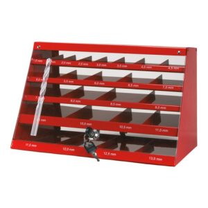 Ruko Bohrer-Schrank bestückt mit 570 Spiralbohrern DIN 338 Typ N HSS-R Ruko Bohrer-Schrank bestückt mit 570 Spiralbohrern DIN 338 Typ N HSS-R