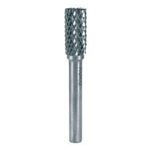 RUKO Frässtift Form A ZYA D.16mm Kopf-L.25mm Schaft-D.6mm HM Verz.KVZ 4 m.Stirn