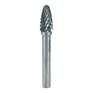RUKO Hartmetall Frässtift Form F Rundbogen (RBF) RUKO Hartmetall Frässtift Form F Rundbogen (RBF)