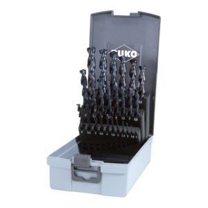RUKO Spiralbohrer Satz in Kunststoffkassette (ABS) UTL 3000 HSSE Co 5 TiAlN RUKO Spiralbohrer Satz in Kunststoffkassette (ABS) UTL 3000 HSSE Co 5 TiAlN