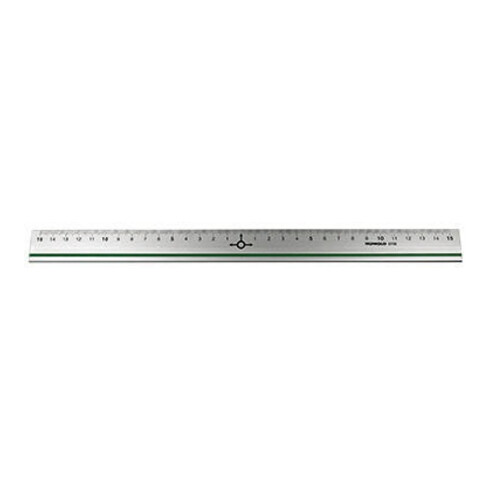 RUMOLD Lineal 937030 30cm Aluminium silber