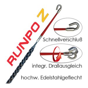 Runpotec Kabelziehstrumpf RunpoZ 6-9mm 20273 Runpotec Kabelziehstrumpf RunpoZ 6-9mm 20273