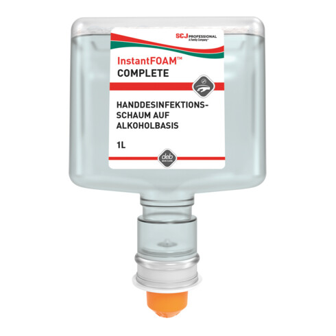 S.C. Johnson Haut-Desinfektionsmittel InstantFOAM Complete, Inhalt: 1000TF ml