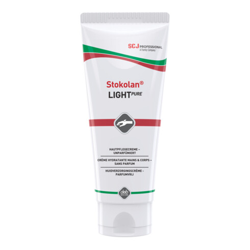 S.C. Johnson Hautpflegecreme Stokolan Light PURE, Inhalt: 100 ml