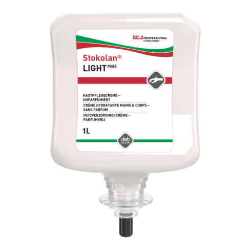S.C. Johnson Hautpflegecreme Stokolan Light PURE, Inhalt: 1000B ml