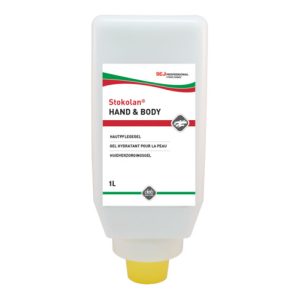 S.C. Johnson Hautpflegelotion Stokolan Hand&Body, Inhalt: 1000A ml S.C. Johnson Hautpflegelotion Stokolan Hand&Body, Inhalt: 1000A ml