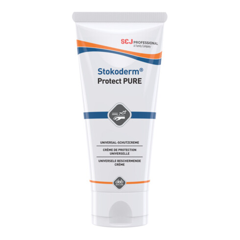 S.C. Johnson Hautschutzcreme Stokoderm Protect PURE, Inhalt: 100 ml