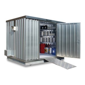 Säbu SAFE Tank 1000,(Außenaufstellung) Verzinkt, montiert Säbu SAFE Tank 1000,(Außenaufstellung) Verzinkt, montiert