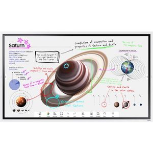Samsung digitales Flipchart Flip Pro WM65B, 65“, UHD-Touch-Display mit 3840 x 2160 px, White Grey Samsung digitales Flipchart Flip Pro WM65B, 65“, UHD-Touch-Display mit 3840 x 2160 px, White Grey