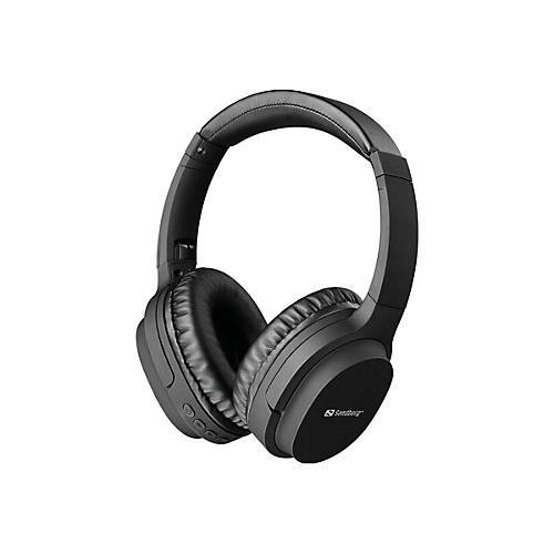 Sandberg Play'n Go - Kopfhörer mit Mikrofon - ohrumschließend - Bluetooth - kabellos, kabelgebunden - 3,5 mm Stecker