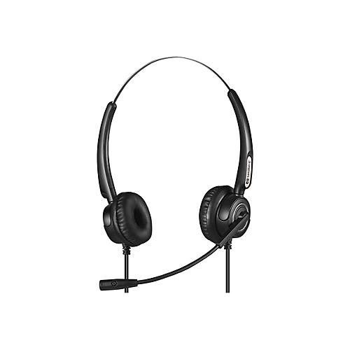 Sandberg USB+RJ9/11 Office Headset Pro Stereo - Headset - On-Ear - kabelgebunden - USB, RJ-11