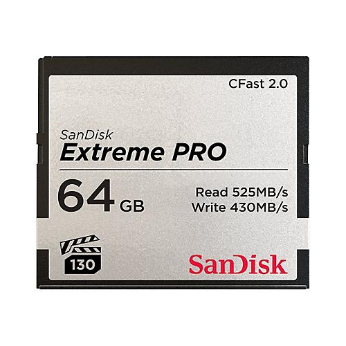 SanDisk Extreme Pro - Flash-Speicherkarte - 64 GB - CFast 2.0