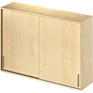 Schäfer Shop Genius Aufsatz-Schiebetürenschrank TETRIS WOOD, 3 OH, B 1600 mm, Ahorn-Dekor Schäfer Shop Genius Aufsatz-Schiebetürenschrank TETRIS WOOD, 3 OH, B 1600 mm, Ahorn-Dekor