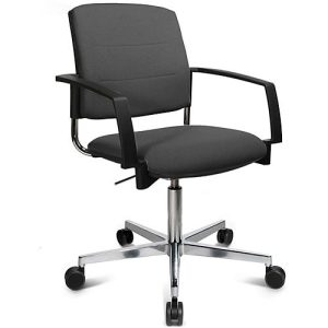 Schäfer Shop Genius Besucherstuhl SSI Proline Visit P3+, gepolsterte Rückenlehne, Universalrollen, anthrazit Schäfer Shop Genius Besucherstuhl SSI Proline Visit P3+, gepolsterte Rückenlehne, Universalrollen, anthrazit