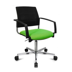 Schäfer Shop Genius Besucherstuhl SSI Proline Visit S3+, Netzrückenlehne, Universalrollen, apfelgrün/schwarz Schäfer Shop Genius Besucherstuhl SSI Proline Visit S3+, Netzrückenlehne, Universalrollen, apfelgrün/schwarz