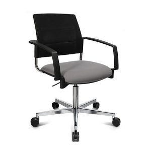 Schäfer Shop Genius Besucherstuhl SSI Proline Visit S3+, Netzrückenlehne, Universalrollen, grau/schwarz Schäfer Shop Genius Besucherstuhl SSI Proline Visit S3+, Netzrückenlehne, Universalrollen, grau/schwarz