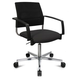 Schäfer Shop Genius Besucherstuhl SSI Proline Visit S3+, Netzrückenlehne, Universalrollen, schwarz/schwarz Schäfer Shop Genius Besucherstuhl SSI Proline Visit S3+, Netzrückenlehne, Universalrollen, schwarz/schwarz