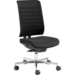 Schäfer Shop Genius Bürostuhl SSI PROLINE PREMIUM S2+, teilautomatische 3D-Synchronmechanik, ohne Armlehnen, Netz-Rückenlehne, schwarz/alusilber Schäfer Shop Genius Bürostuhl SSI PROLINE PREMIUM S2+, teilautomatische 3D-Synchronmechanik, ohne Armlehnen, Netz-Rückenlehne, schwarz/alusilber