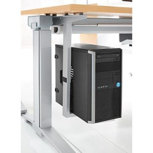 Schäfer Shop Genius CPU-Halter für Schreibtisch e PLANOVA ERGOSTYLE, breiten- & höhenverstellb., Stahl pulverbeschichtet, weißalu Schäfer Shop Genius CPU-Halter für Schreibtisch e PLANOVA ERGOSTYLE, breiten- & höhenverstellb., Stahl pulverbeschichtet, weißalu