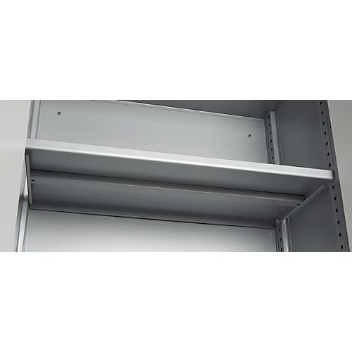 Schäfer Shop Genius Fachbodenunterzug TETRIS SOLID, für Schränke mit B 1200 mm & 25 mm starken Stahl-Fachböden, erhöht Tragkraft auf 75 kg, w.alu