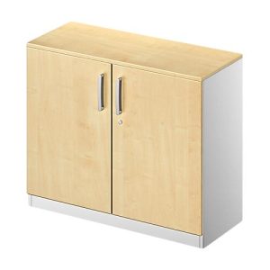 Schäfer Shop Genius Flügeltürenschrank TETRIS SOLID, 2 OH, B 1000 mm, abschließbar, mit Abdeckplatte
