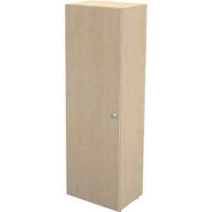 Schäfer Shop Genius Flügeltürenschrank TETRIS WALL, 5 Ordnerhöhen, Türanschlag links, B 600 x T 440 x H 1880 mm, Ahorn-Dekor