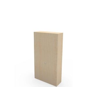 Schäfer Shop Genius Flügeltürenschrank TETRIS WALL, 6 Ordnerhöhen, Türanschlag rechts, B 1200 x T 440 x H 2250 mm, Ahorn-Dekor