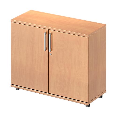 Schäfer Shop Genius Flügeltürenschrank TETRIS WOOD, 2 OH, Höhe inkl. Gleiter, B 1000 mm, Buche-Dekor