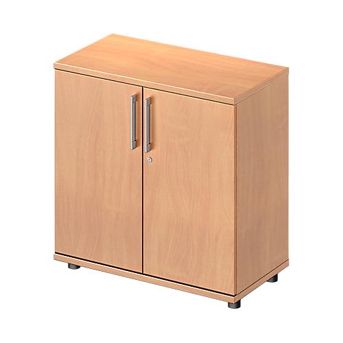 Schäfer Shop Genius Flügeltürenschrank TETRIS WOOD, 2 OH, Höhe inkl. Gleiter, B 800 mm, Buche-Dekor