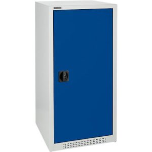 Schäfer Shop Genius Flügeltürschrank FS, 3 OH, abschließbar, 2 Fachböden, bis 250 kg, Stahl, lichtgrau RAL 7035/enzianblau RAL 5010 Schäfer Shop Genius Flügeltürschrank FS, 3 OH, abschließbar, 2 Fachböden, bis 250 kg, Stahl, lichtgrau RAL 7035/enzianblau RAL 5010